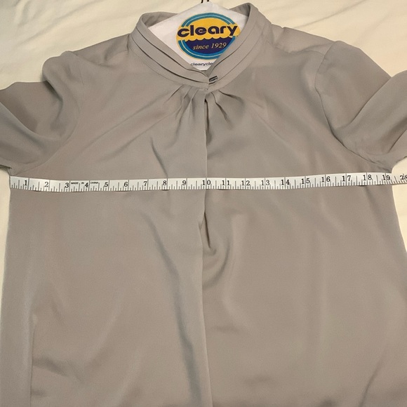 Ann Taylor Scandal collection blouse, grey - Picture 7 of 7